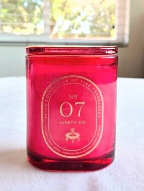 Ninety Six No.7 Scented Jar Candle Apple Lychee Raspberry Vanilla Musk 10.1oz